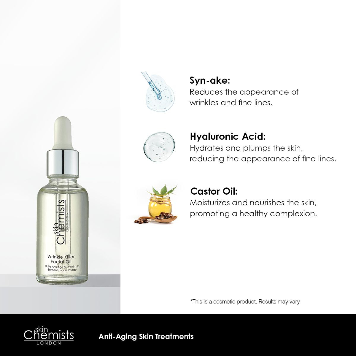 Huile visage anti-rides 30 ml