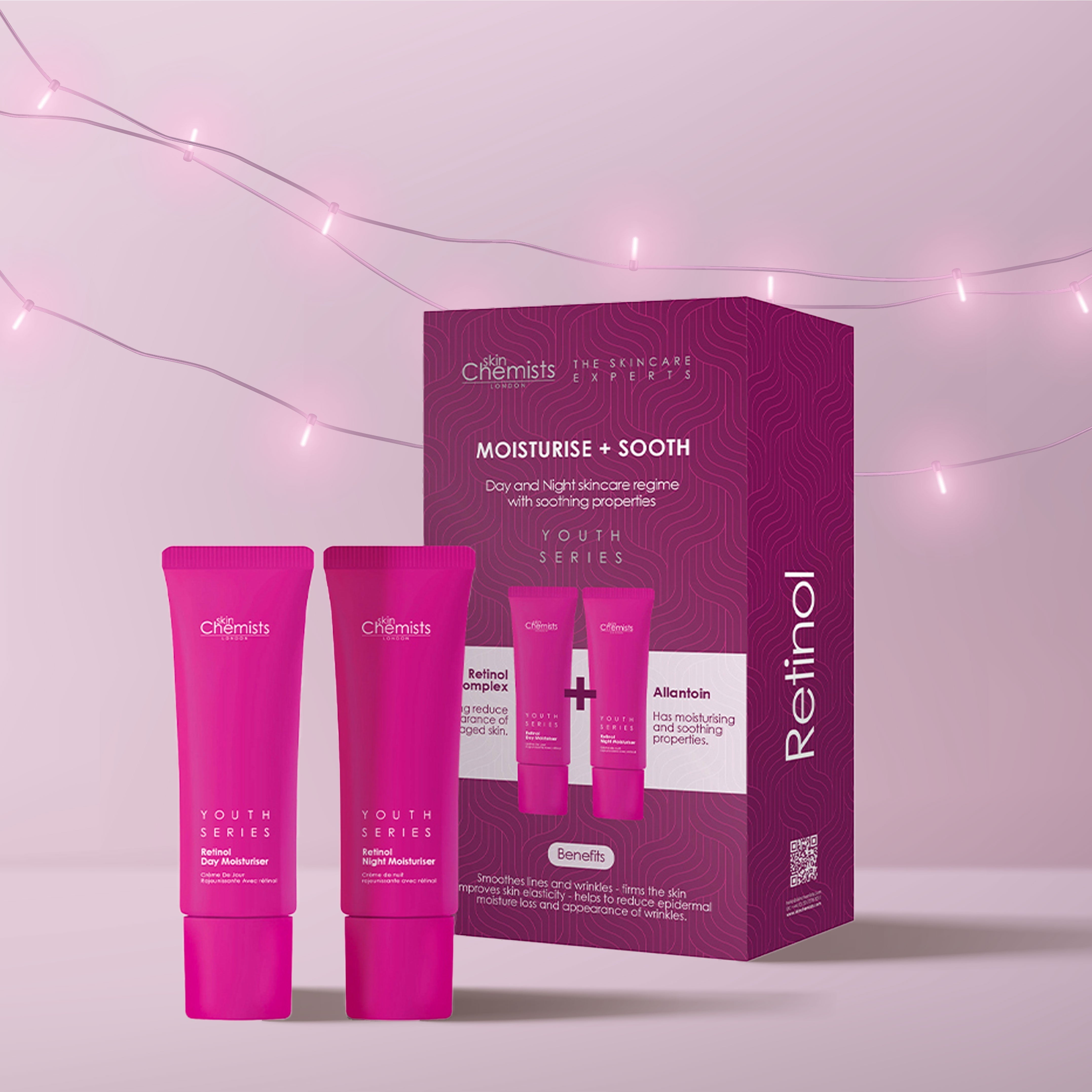 Youth Series Retinol Day Cream + Retinol Night Cream 100ml