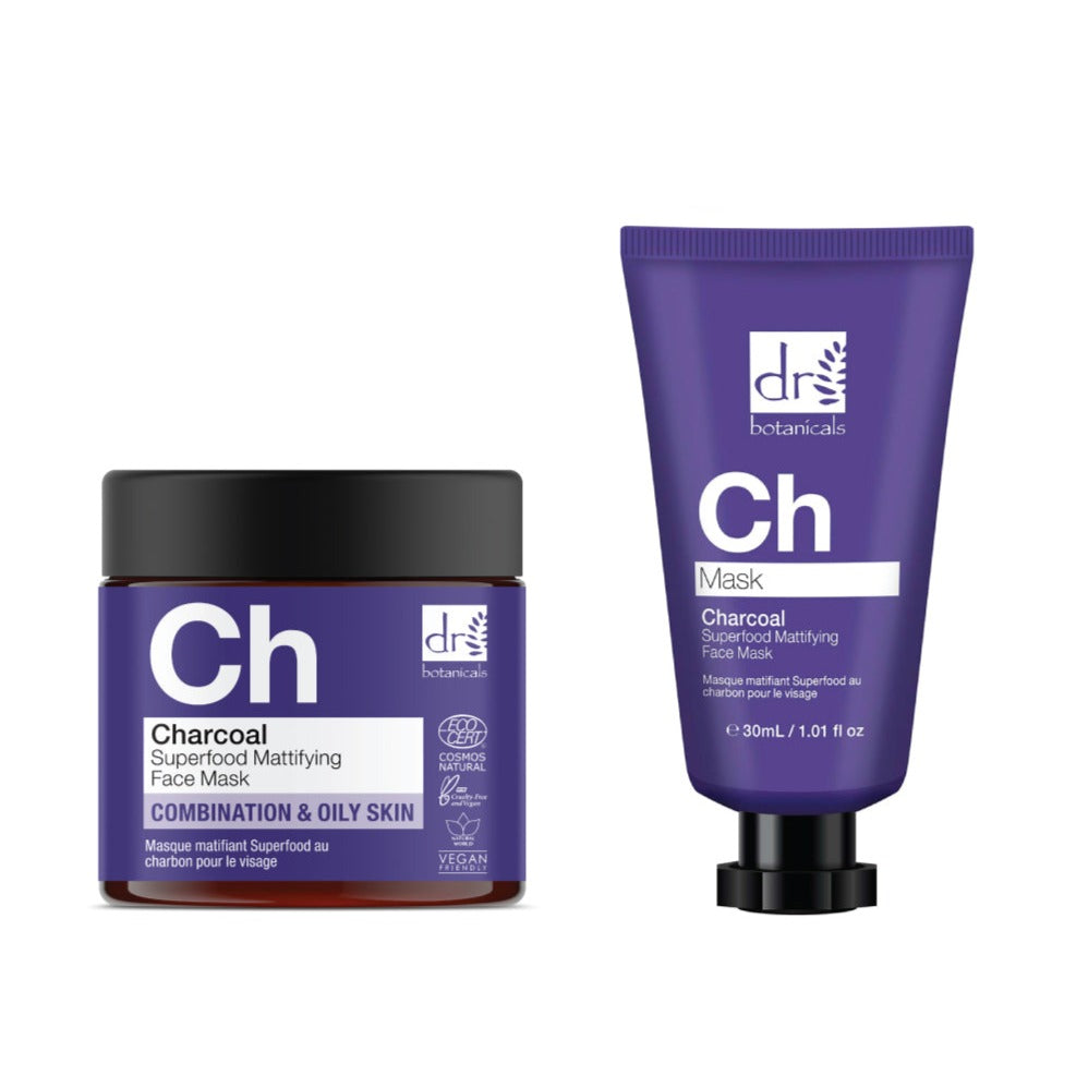 Anti-Ageing Charcoal Superfood Face Mask Duo
