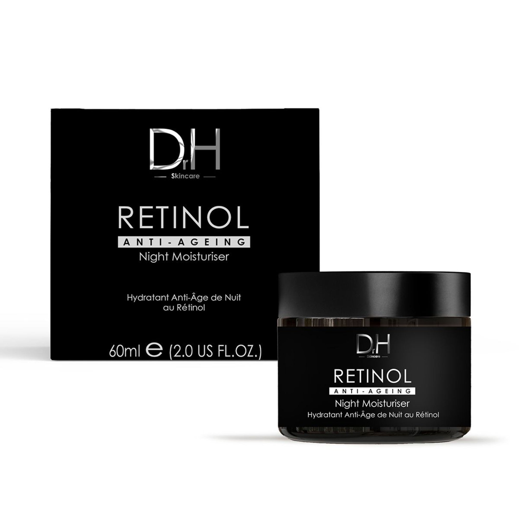 Crème de nuit anti-âge au rétinol 60 ml