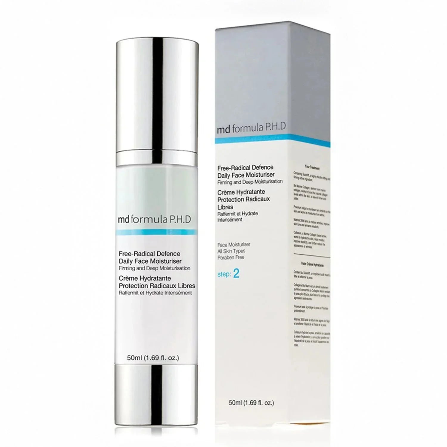 Crème hydratante quotidienne antiradicalaire avancée 50 ml
