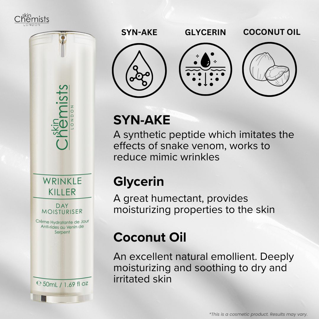 Anti-Ageing Wrinkle Killer 1% Syn-Ake Day Moisturiser 50ml