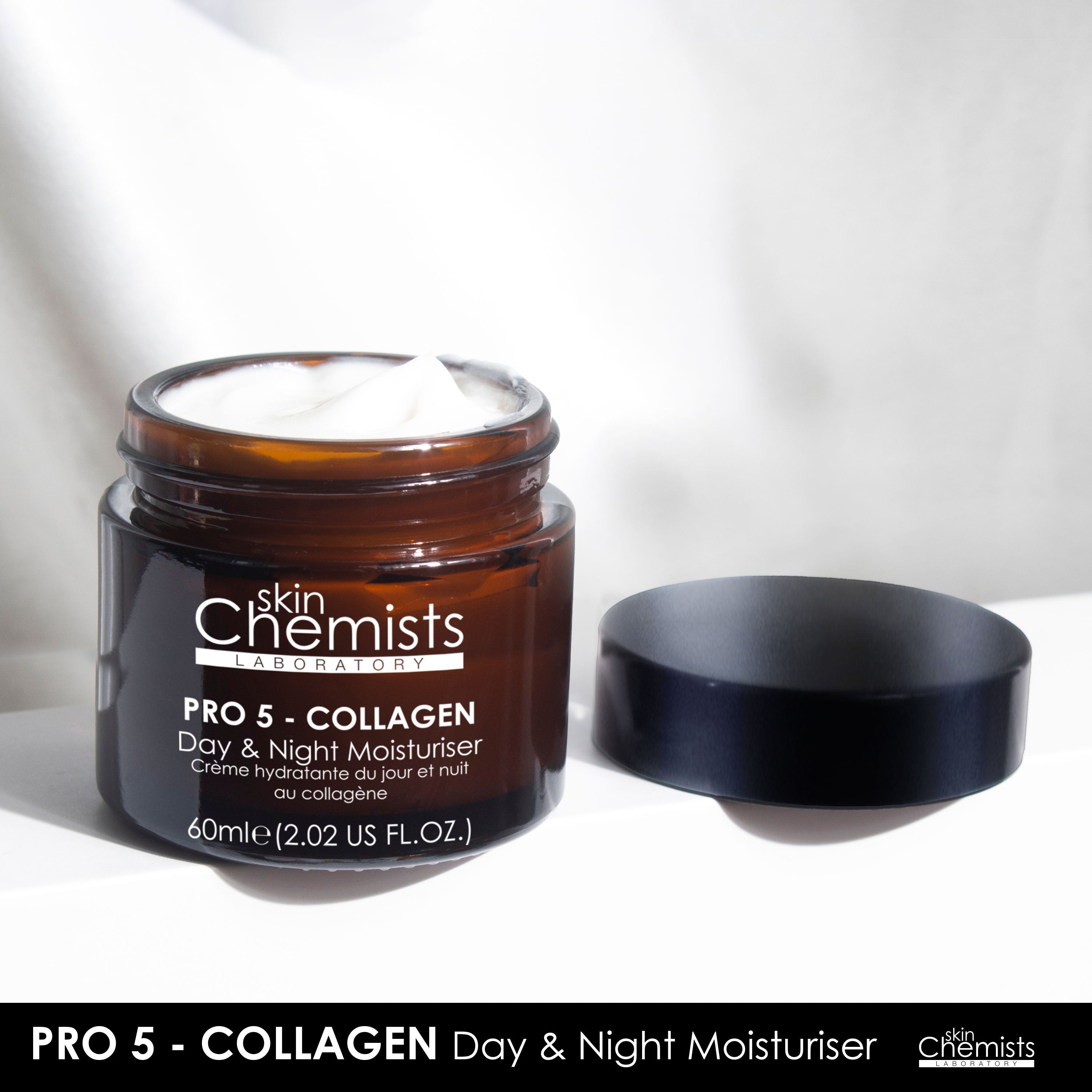 Crème hydratante de jour et de nuit Pro-5 Collagen 60 ml